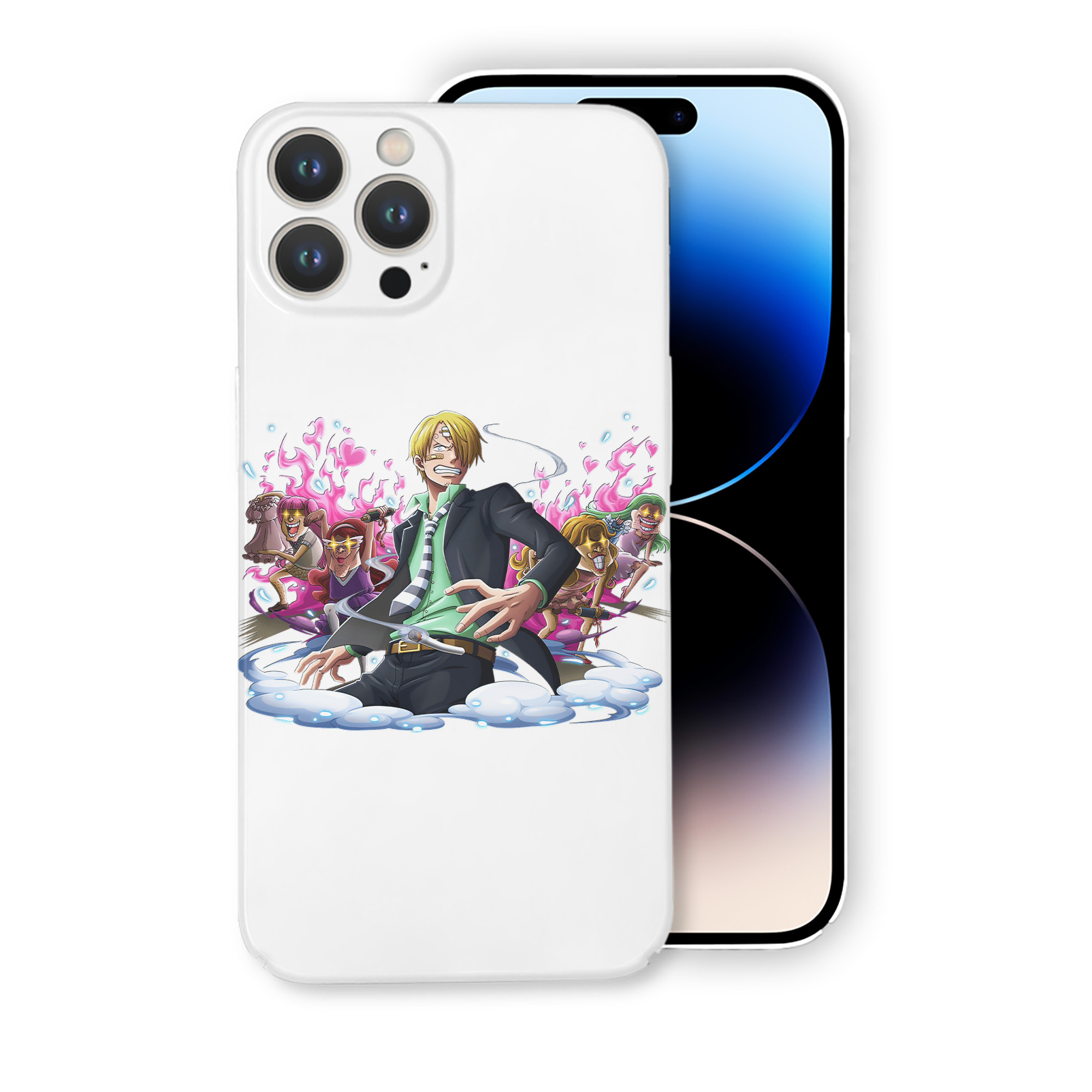 （画像用） ワンピース サンジ ONE PIECE Sanji 【iPhone 14シリーズ対応】ハードケース